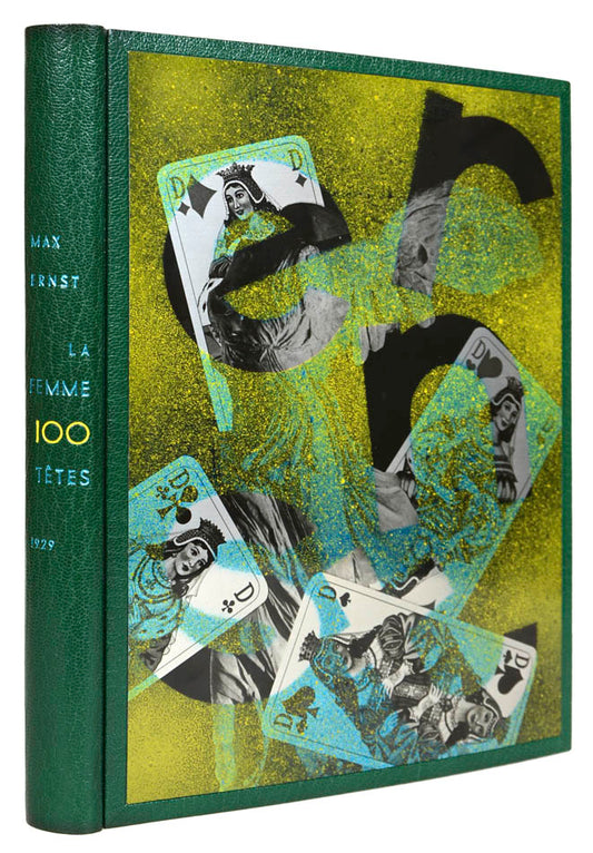 La femme 100 têtes was the first of three collage-novels by Max Ernst. The artist forges a universe of mystery. One of 900 copies, 147 plates after Ernst.