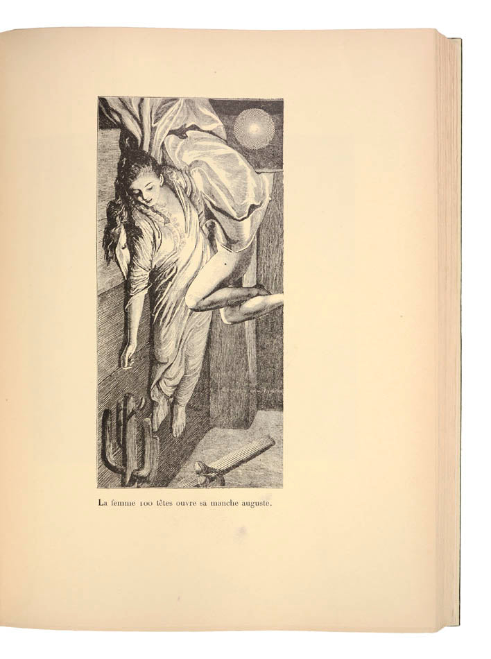 La femme 100 têtes was the first of three collage-novels by Max Ernst. The artist forges a universe of mystery. One of 900 copies, 147 plates after Ernst.