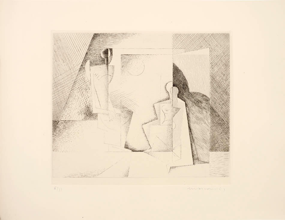 One of the most delightful of all Cubist illustrated books with an introduction by Tristan Tzara. Marcoussis illustrates quotations by favourite authors. 