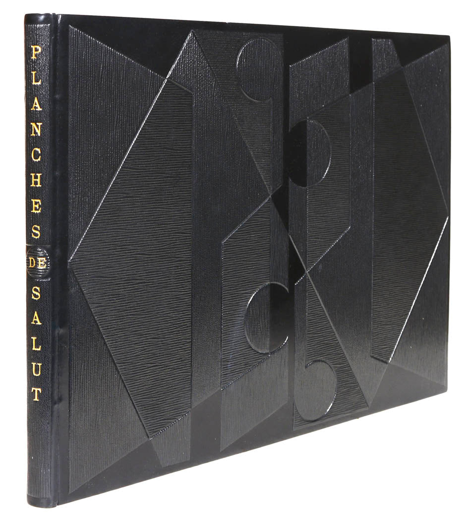 One of the most delightful of all Cubist illustrated books with an introduction by Tristan Tzara. Marcoussis illustrates quotations by favourite authors. 