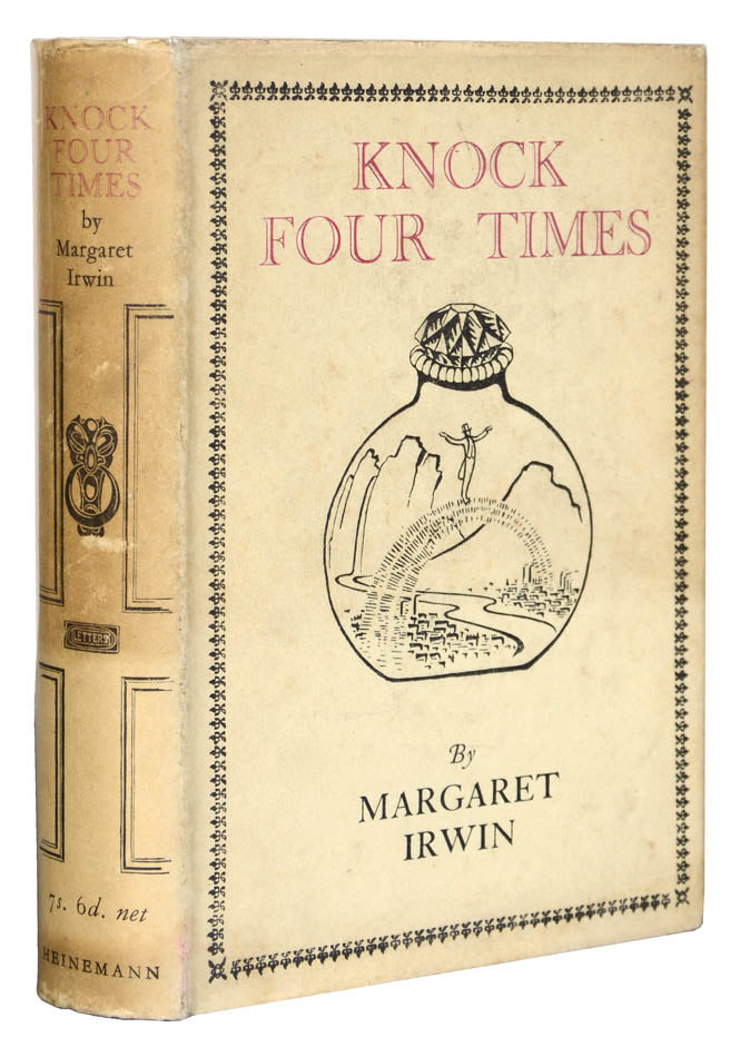 'Knock Four Times is a story of present-day London, the London of little flats and haphazard hospitality, the London of the young and poor and friendly.'