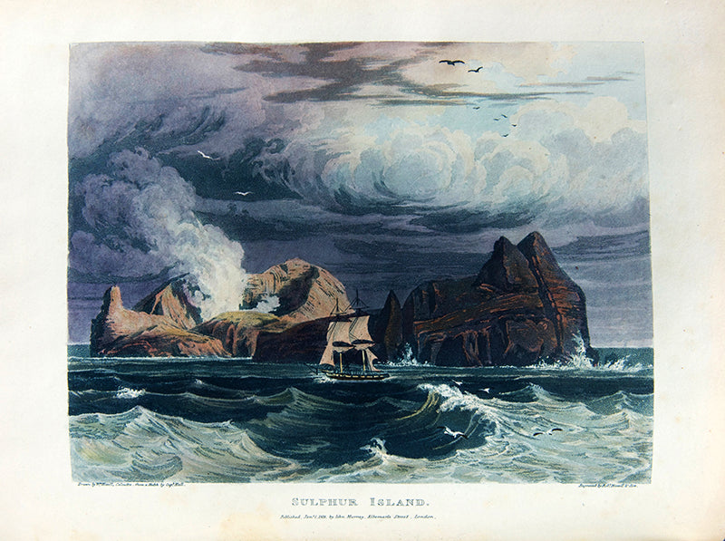 First edition of Basil Hall's Account of a Voyage of Discovery, part of the Amherst embassy, explored the relatively little known East China Sea and the Yellow Sea. Visits were made to Korea and the Ryukyu Archipelago. 