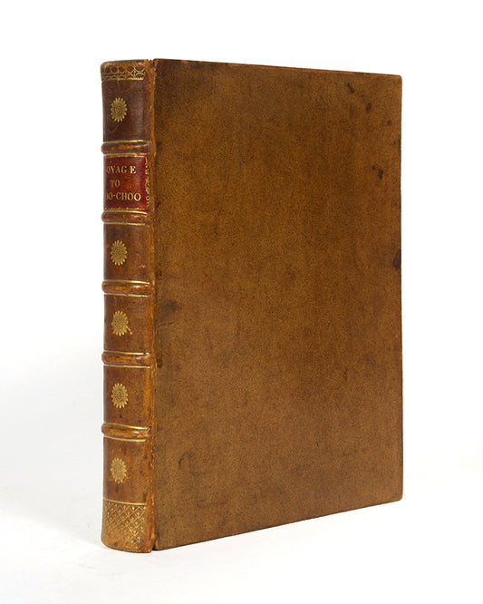 First edition of Basil Hall's Account of a Voyage of Discovery, part of the Amherst embassy, explored the relatively little known East China Sea and the Yellow Sea. Visits were made to Korea and the Ryukyu Archipelago. 