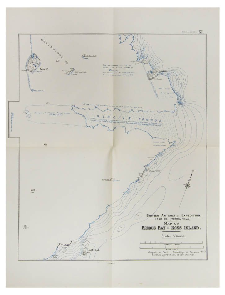 The cartographic record of the British Antarctic Expedition (Terra Nova) 1910-1913.