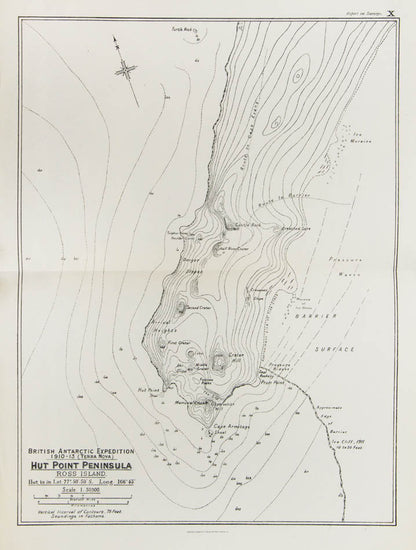The cartographic record of the British Antarctic Expedition (Terra Nova) 1910-1913.