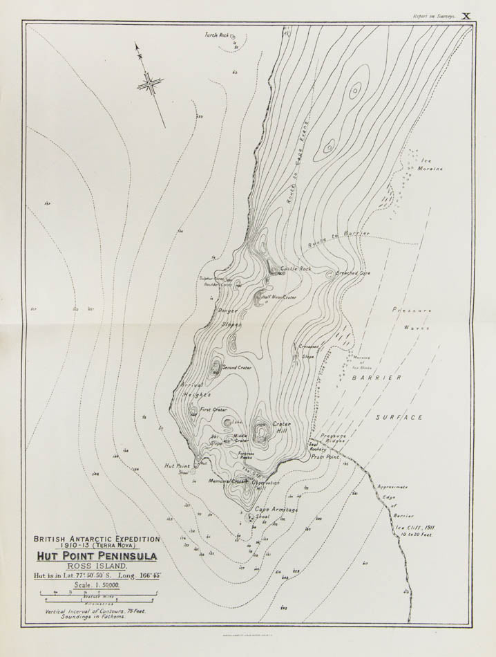 The cartographic record of the British Antarctic Expedition (Terra Nova) 1910-1913.