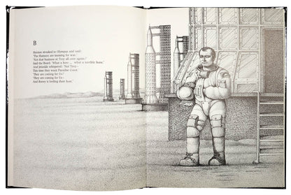An illustrated 'alphabet' comprising poems relating to historical and modern subjects, with pictures by Bert Kitchen.
