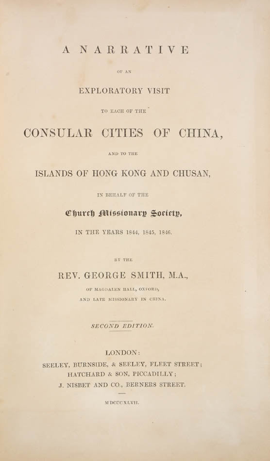 Includes two views of Hong Kong.