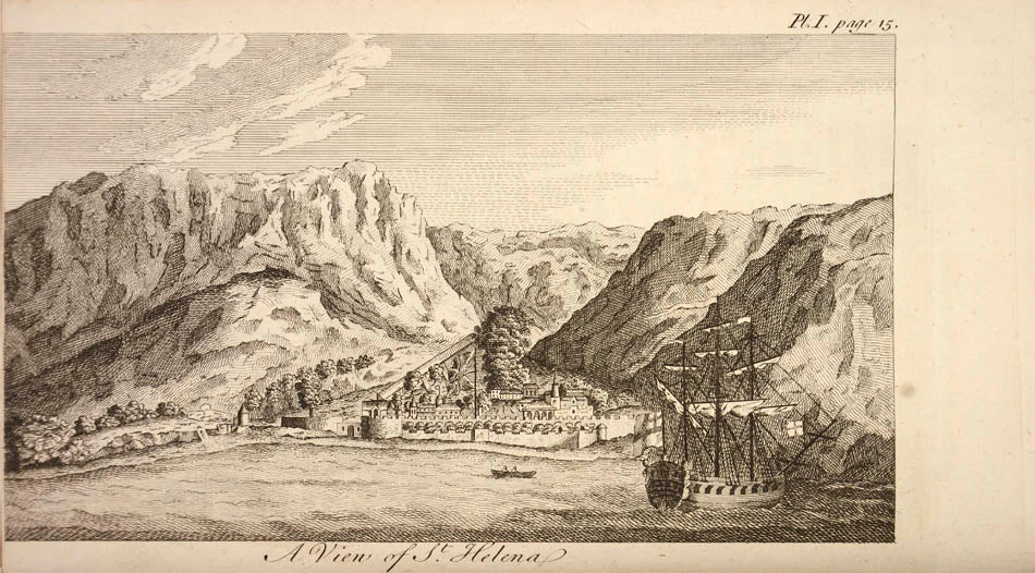 First edition of this early travel account ot St Helena, Java and China, complete with 11 copper engravings including at least one of Batavia.