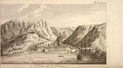 First edition of this early travel account ot St Helena, Java and China, complete with 11 copper engravings including at least one of Batavia.