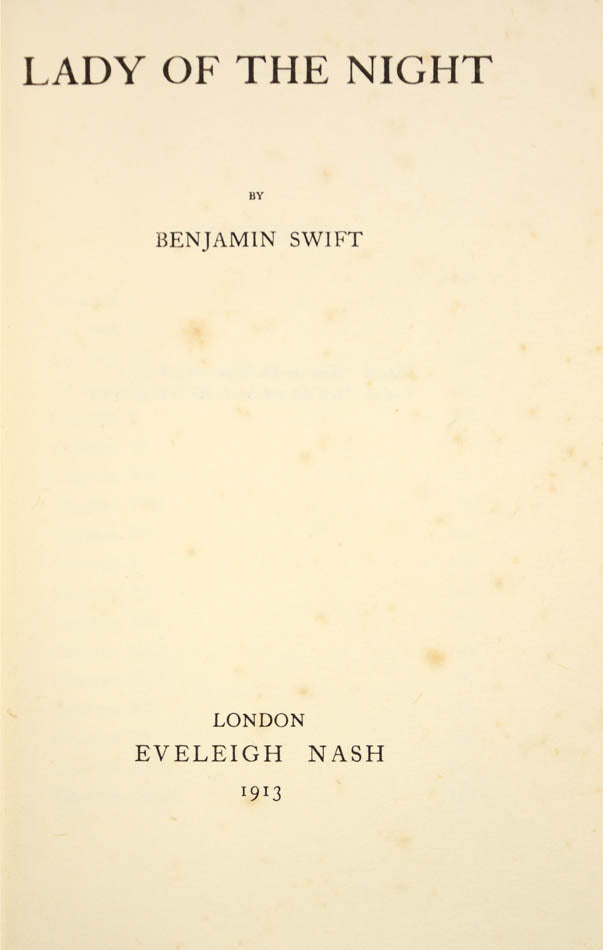 The first edition of a weird title, scarce to find in a dust-jacket.