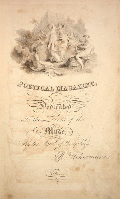 A periodical containing some of Thomas Rowlandson's best-known images, 52 aquatint plates, including the 28 for the Schoolmaster's Tour.