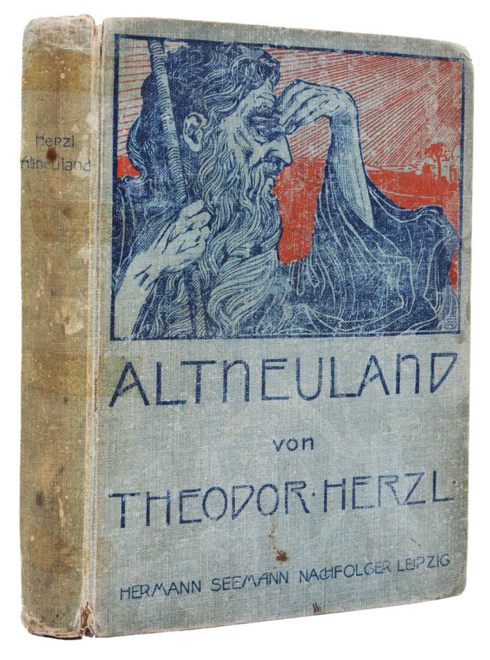 Altneuland is an utopian novel by Herzl, in which he employs the plot to describe his vision regarding the Jewish state to be founded in Palestine.