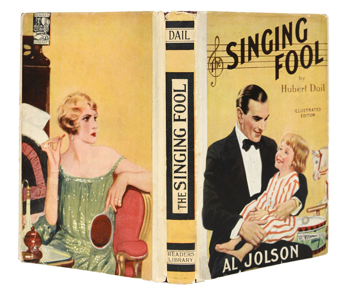 A first film tie-in edition for the film starring Al Jolson, following on from the success of The Jazz Singer and cementing the popularity of Jazz.