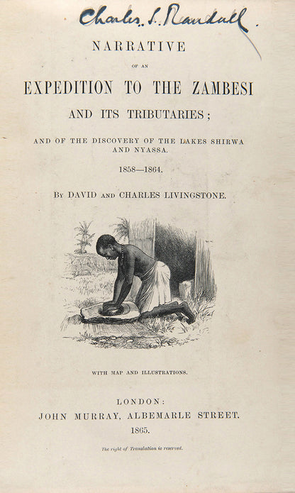 An expedition to expose the Portuguese slave traders and to find a way to establish a settlement for missions and commerce near the head of the Rovuma. 