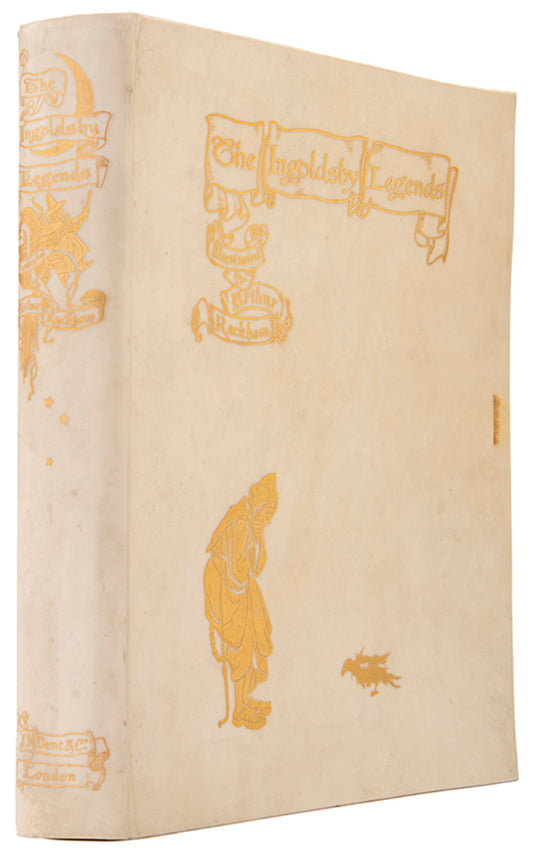 The limited large-paper edition limited to 560 copies signed by the artist Arthur Rackham of the classic legends of Thomas Ingoldsby.