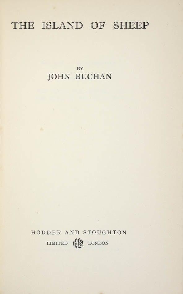 A lovely first edition copy of the final Richard Hannay story by John Buchan, in original dust jacket and wrap-around.