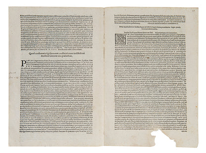 The papal bull of Pope Paul IV, Cum Nimis Absurdum, revoked all the rights of the Jewish community and placed religious and economic restrictions on Jews.<br />