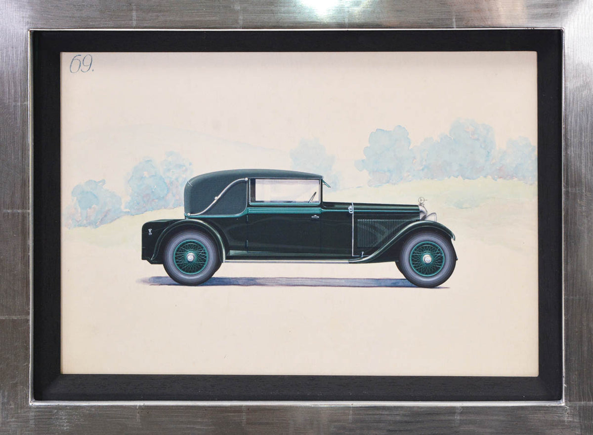 Sport Cabriolet coachwork design by Alexis Kellner AG for an Austro-Daimler.