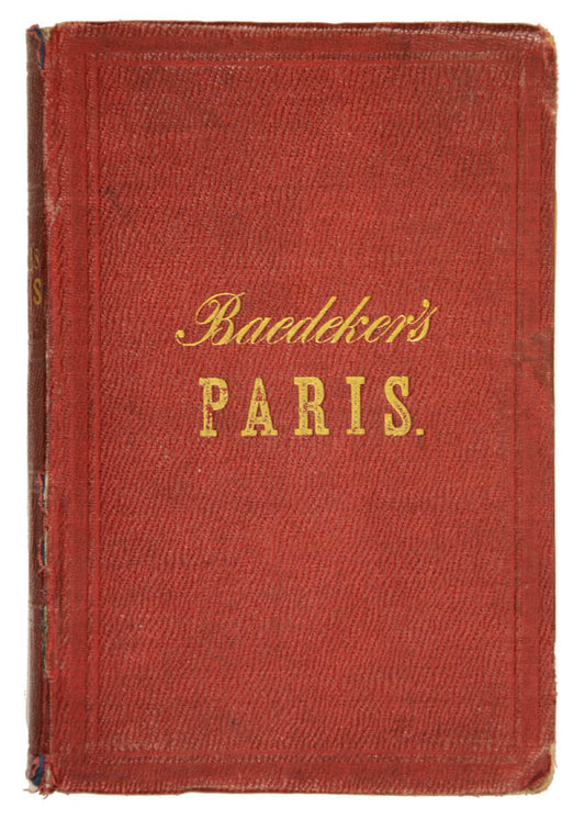Seventh edition of Baedeker's Paris und Nord-Frankreich.