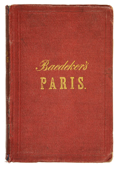 Seventh edition of Baedeker's Paris und Nord-Frankreich.