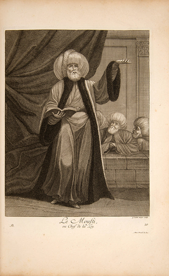 First edition of both parts of this important work which established the standard depiction of peoples of the ottoman empire and the levant. Contains 102 plates of costumes including the depiction of the whirling devishes.