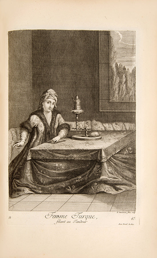 First edition of both parts of this important work which established the standard depiction of peoples of the ottoman empire and the levant. Contains 102 plates of costumes including the depiction of the whirling devishes.