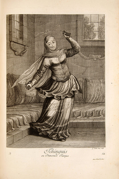 First edition of both parts of this important work which established the standard depiction of peoples of the ottoman empire and the levant. Contains 102 plates of costumes including the depiction of the whirling devishes.