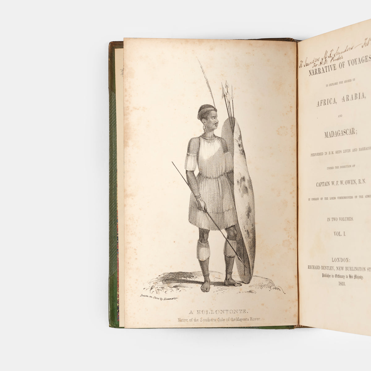 Owen accurately charted the Arabian Peninsula the Atlantic and Pacific coastlines of South Africa and also began the scientific exploration of the Zambezi.