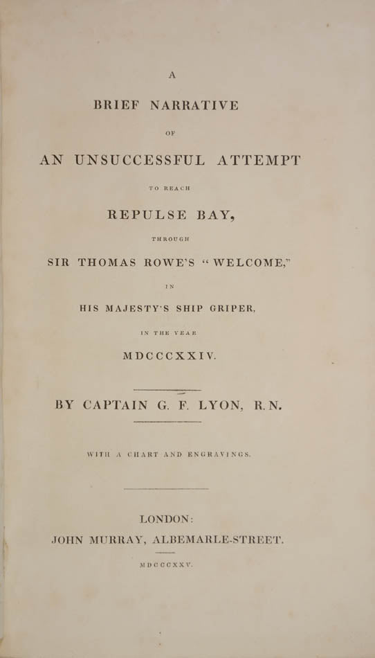 account of a search for a Northwest Passage by Hudson Bay, also contains information about Southampton Island and the Eskimos of the region