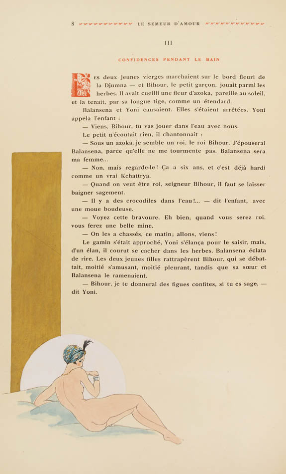One of 95 copies on papier imperial japon, signed by the author and illustrator Fabien Lorenzi, in art deco style binding.
