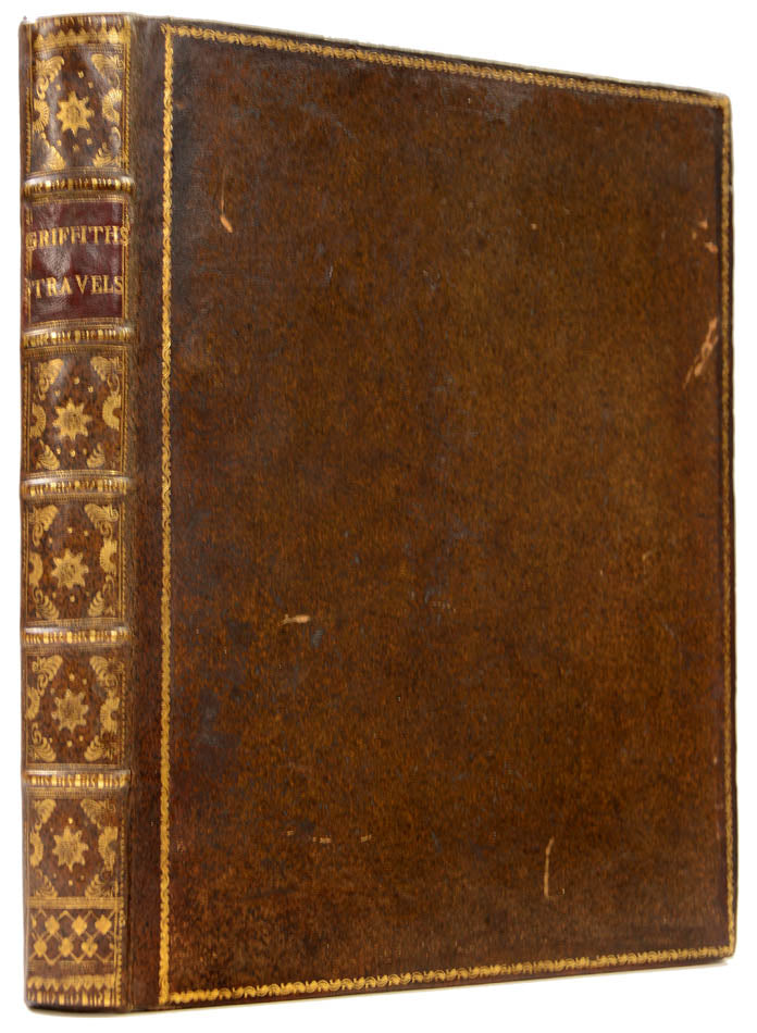 First edition. Griffiths travelled in the Levant disguised as a Greek and died on the journey.  He visited Constatinople, Chios, Smyrna and Muscat &c.