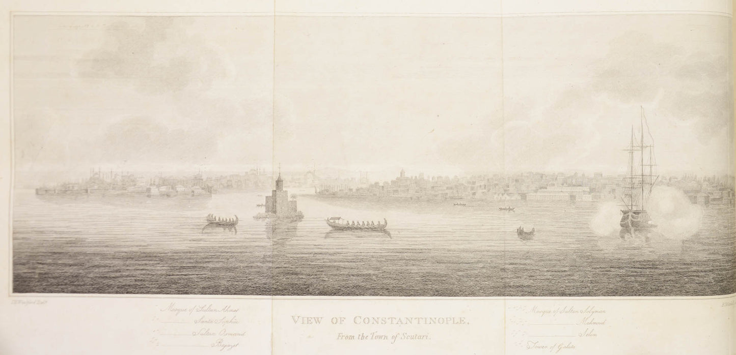 First edition. Griffiths travelled in the Levant disguised as a Greek and died on the journey.  He visited Constatinople, Chios, Smyrna and Muscat &c.