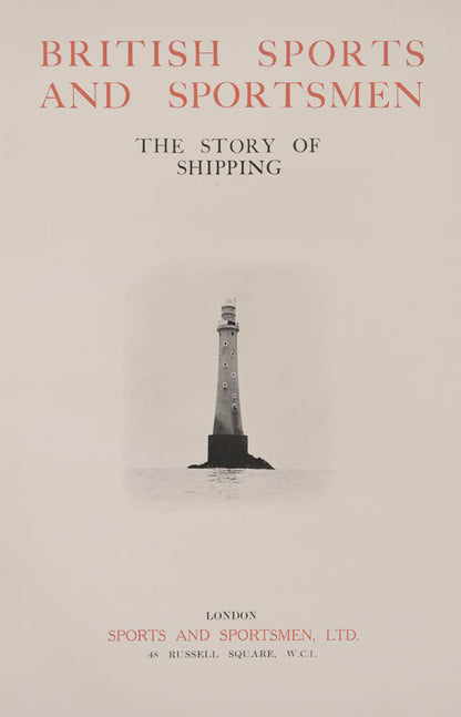 A near fine copy of this limited edition from the British Sports and Sportsmen series; photogravure plates, publisher's chamfered red morocco gilt.