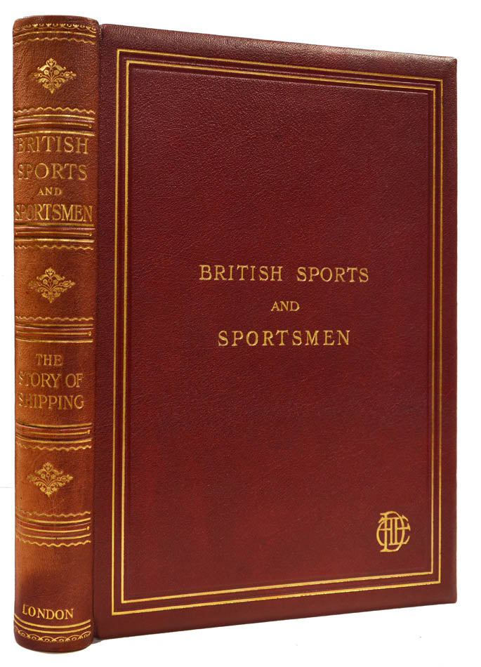 A near fine copy of this limited edition from the British Sports and Sportsmen series; photogravure plates, publisher's chamfered red morocco gilt.