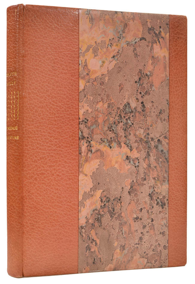 Printed in Paris in 1926, limited edition of 425 numbered copies. With 20 colour plates by Icart and a facsimile letter by Colette tipped-in. 
