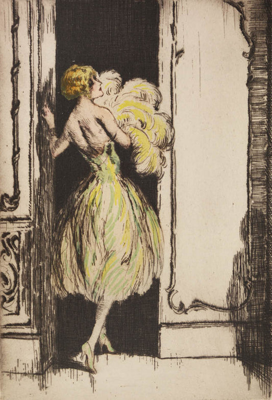 Printed in Paris in 1926, limited edition of 425 numbered copies. With 20 colour plates by Icart and a facsimile letter by Colette tipped-in. 