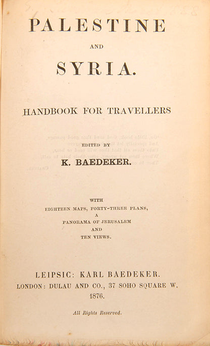 The second edition was not issued until 1894.