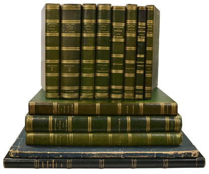 A rare complete set of the official account of Freycinet's voyage of scientific exploration in the Uranie and the Physicienne.