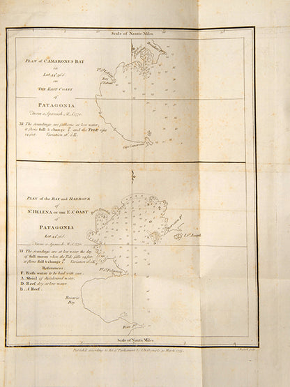 First and only edition, including in the preface  Dalrymple's appeal to lead a voyage of discovery to the South Atlantic.  