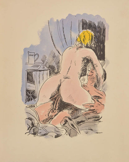 limited edition with a copper plate and a collection of original drawings from two other artists 