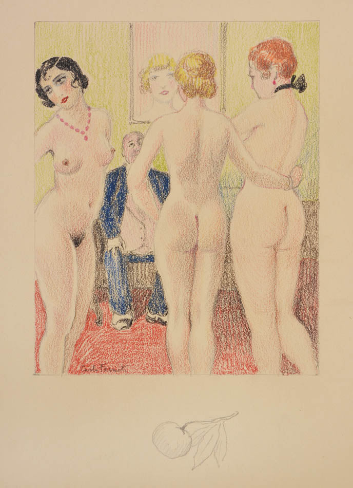 limited edition with a copper plate and a collection of original drawings from two other artists 
