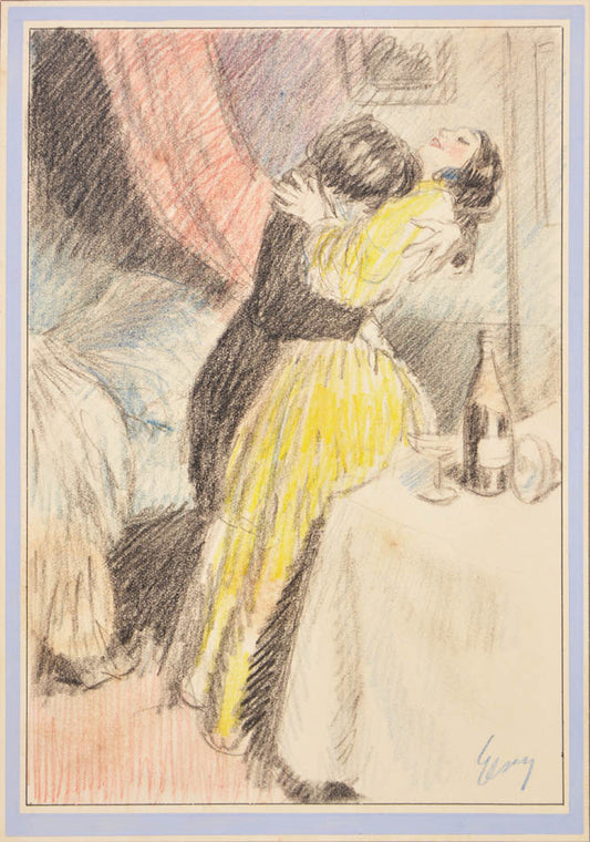 a unique copy extra-illustrated with two copper plates and original drawings by multiple artists 