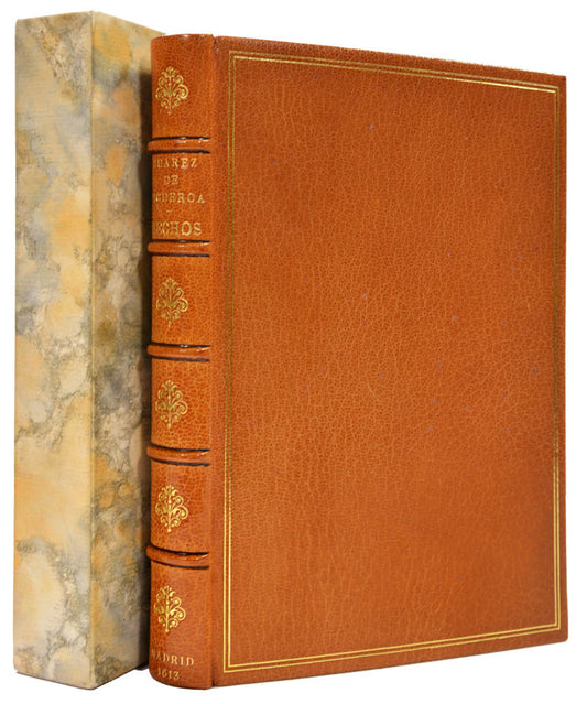 First edition of this account of the deeds of Garcia Hurtado de Mendoza, Captain General of Peru and from 1590-1596 Viceroy of Peru.