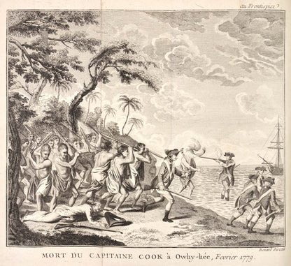The first French edition of Rickman's acccount of Cook's third and last voyage, which preceded the official account.