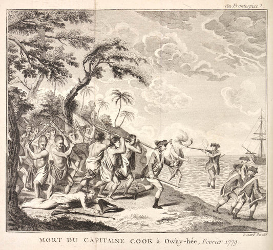 The first French edition of Rickman's acccount of Cook's third and last voyage, which preceded the official account.