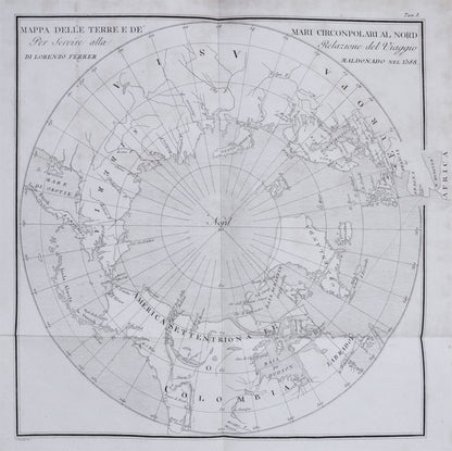 A superb copy of Ferer Maldonado's account of a spurious 1588 voyage, during which the Spanish navigator claimed to have discovered the Northwest Passage.