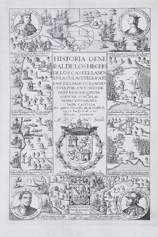 The second Spanish edition of a highly important collectin of Spanish narratives of exploration and conquest, drawing on some sources no longer extant.