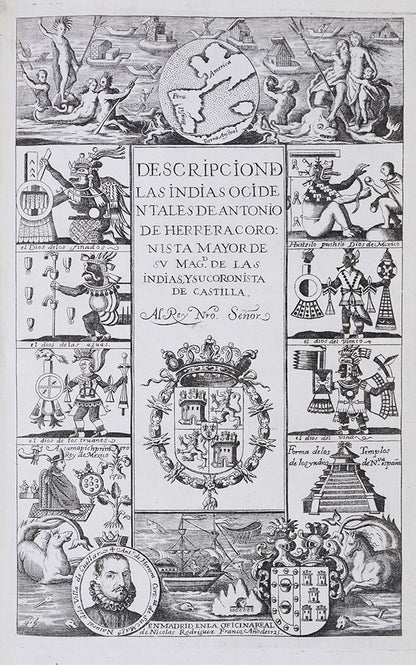 The second Spanish edition of a highly important collectin of Spanish narratives of exploration and conquest, drawing on some sources no longer extant.