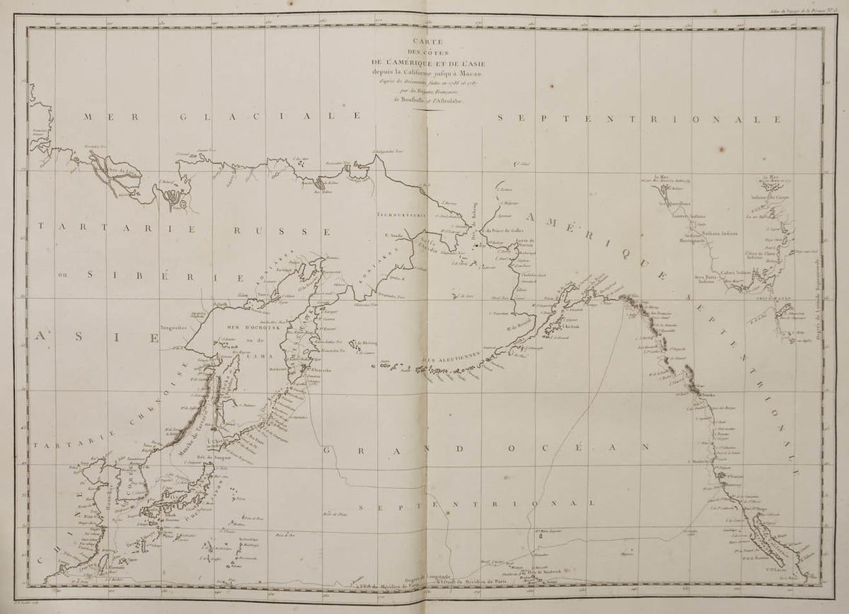 The first editin of one of the most important scientific explorations to the Pacific and Northwest Coast of America.  From a princely library.
